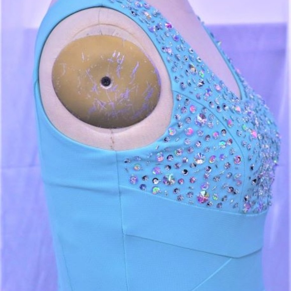 Blue Green Mini Dress for Juniors - brand new - Picture 5 of 7